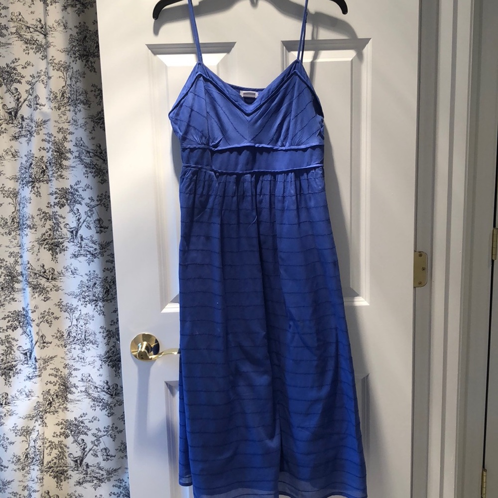 Women’s royal blue maxi dress